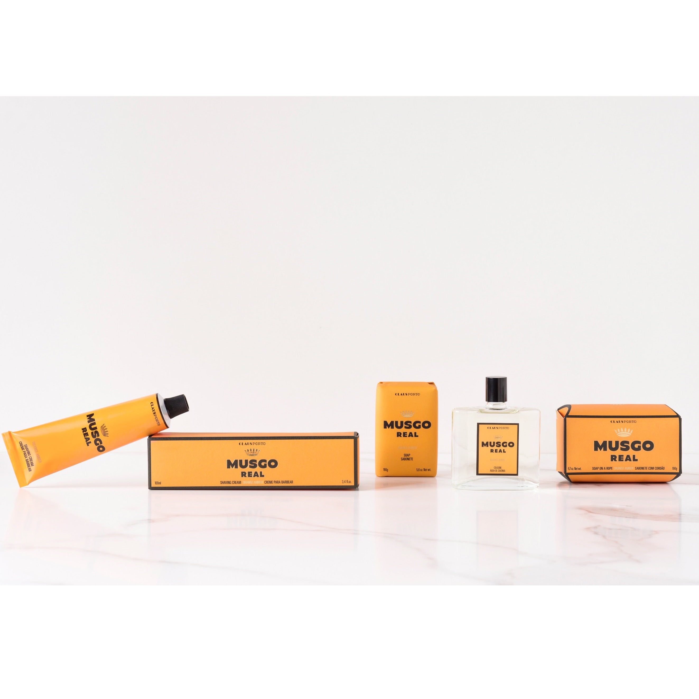 Musgo Real Scheercreme tube Orange Amber 100ml - 3.4 - MR-SC001