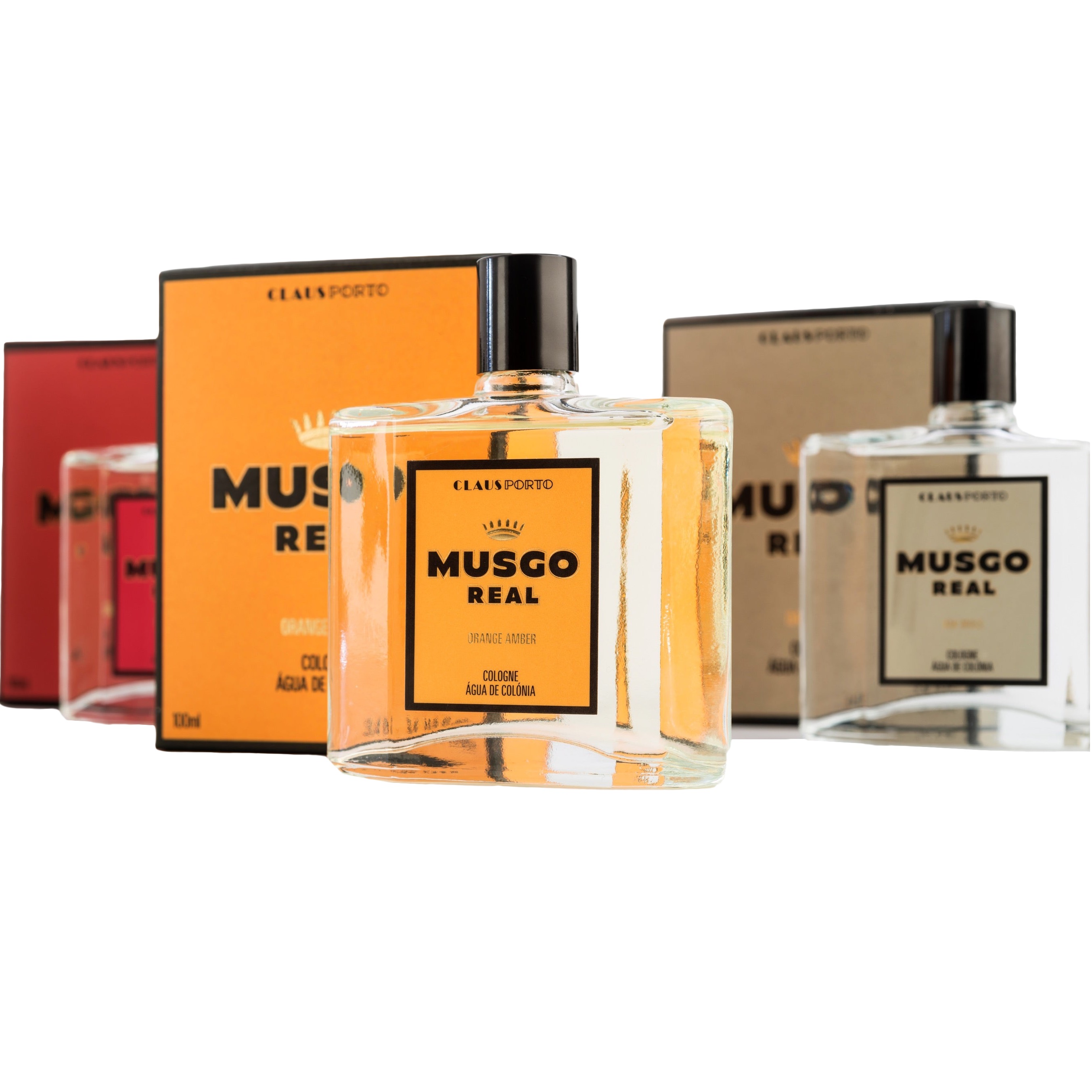 Musgo Real Eau de Cologne No1 Orange Amber 100ml - 3.4 - MR-001