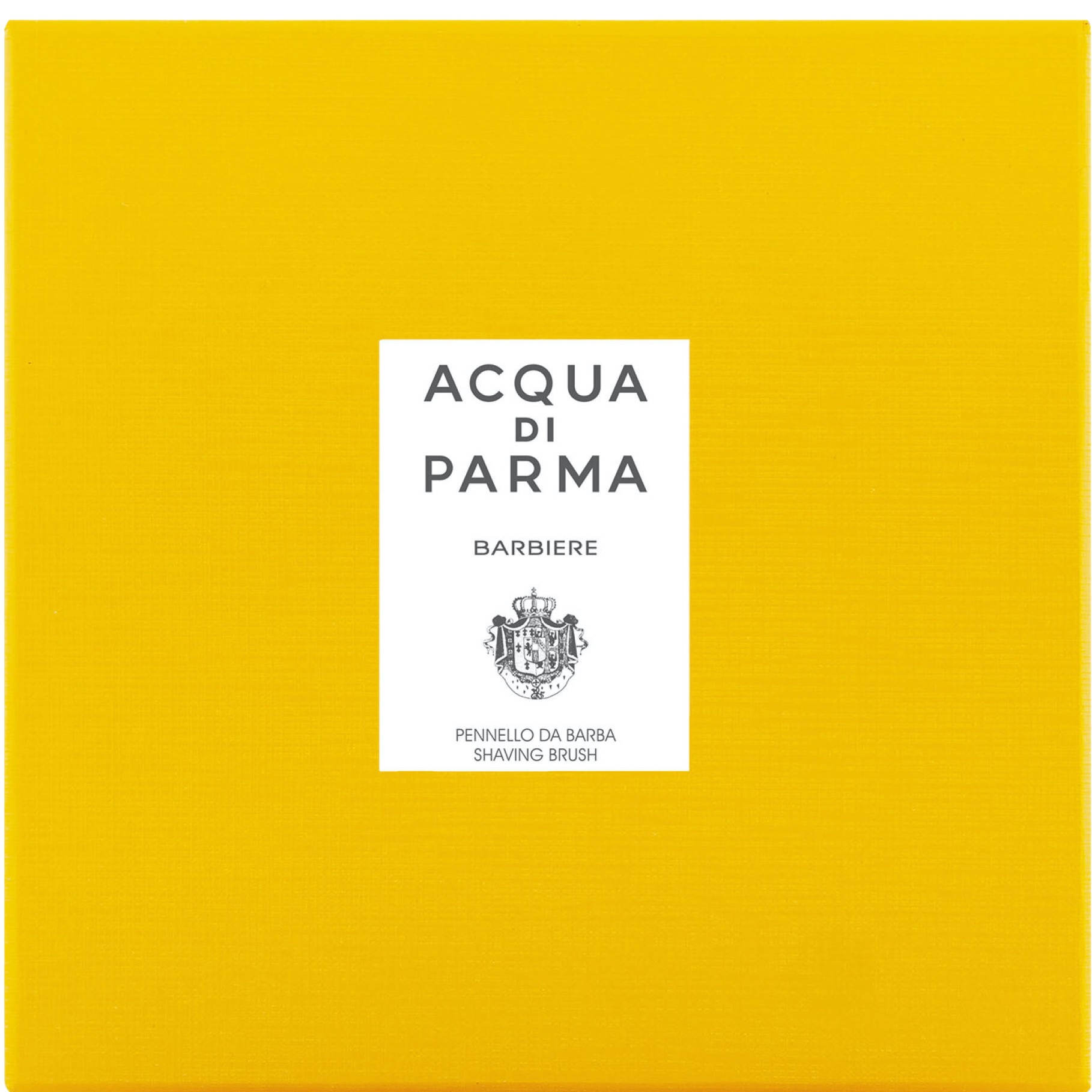 Acqua di Parma scheerkwast en stand Barbiere Fibre Yellow - 2.1 - AP-52019