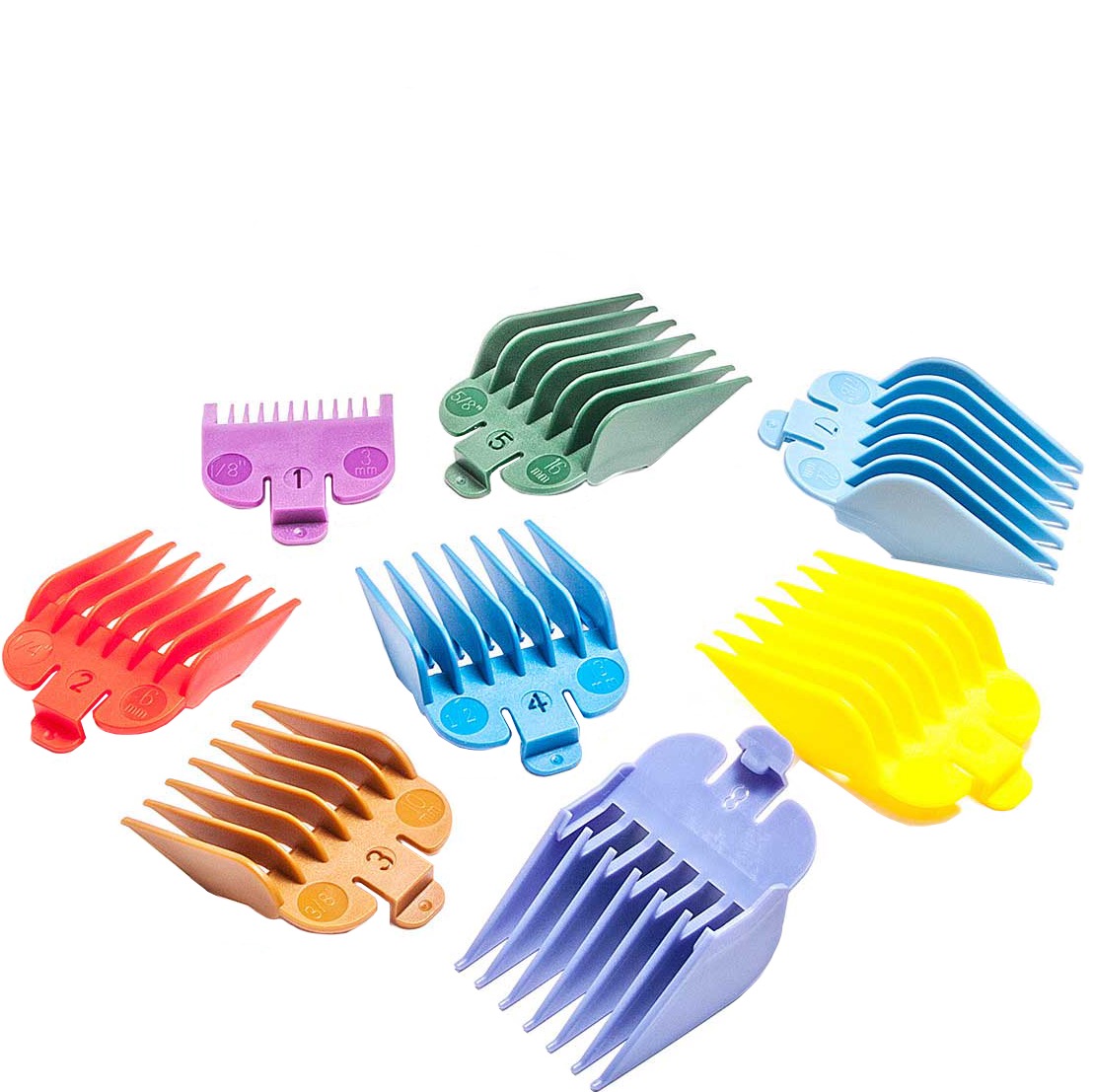 Beardburys Tondeuse opzetkammen 8 stuks - 1.3 - BB-0432235