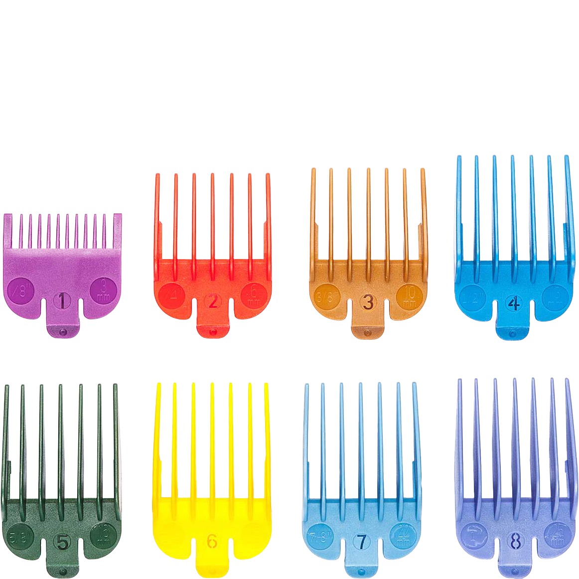 Beardburys Tondeuse opzetkammen 8 stuks - 1.4 - BB-0432235