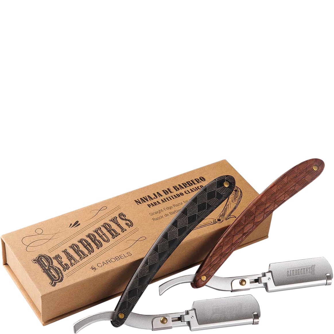Beardburys Master Double Razor RVS Black - 2.1 - BB-0433221