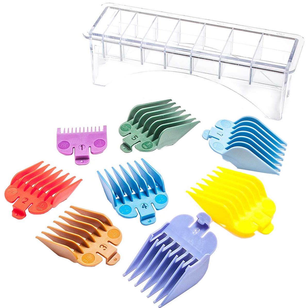 Beardburys Tondeuse opzetkammen 8 stuks - 1.2 - BB-0432235