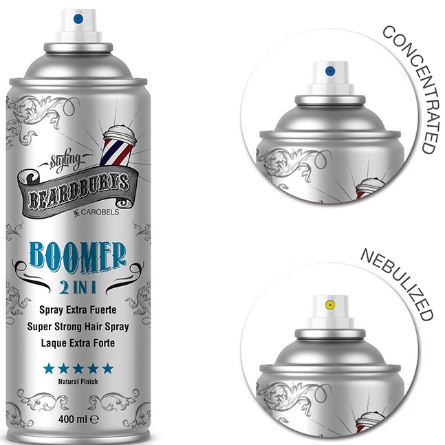 Beardburys boomer hairspray 2-in-1 400ml - 1.2 - BB-0412571
