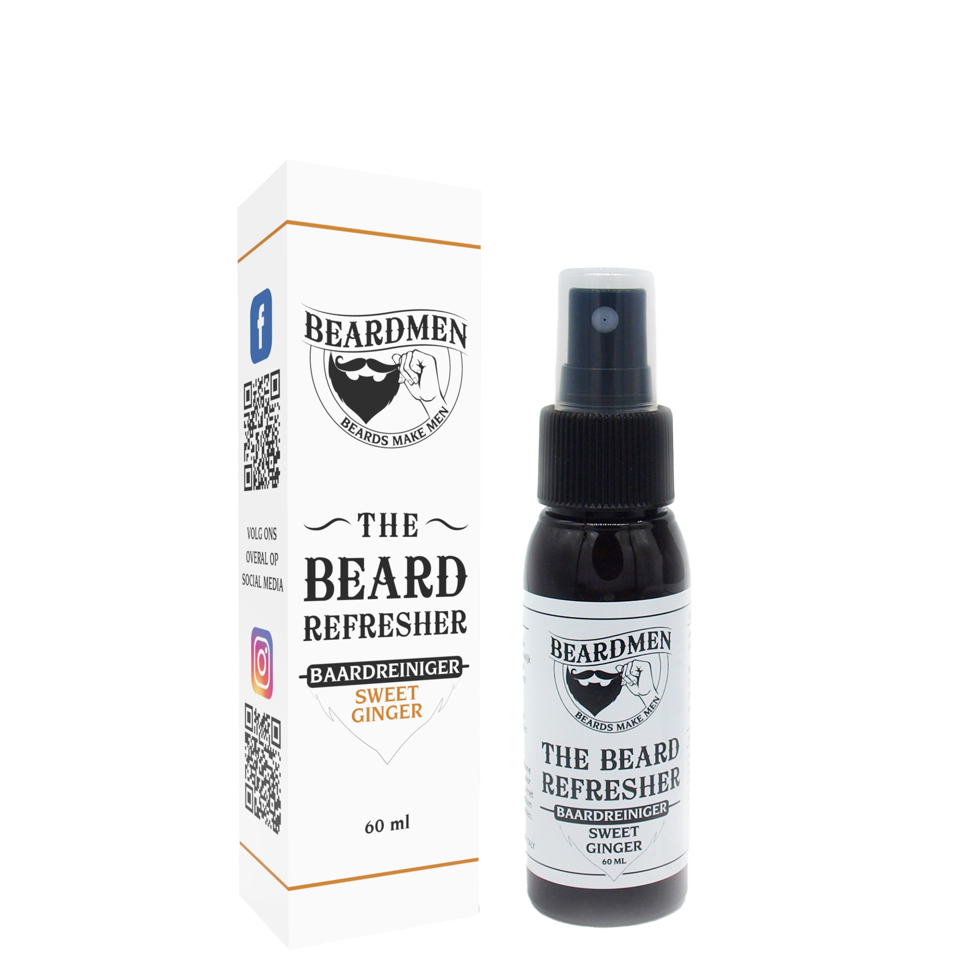 Beardmen Baardreiniger Sweet Ginger 60ml - 1.1 - BM-BR-SW