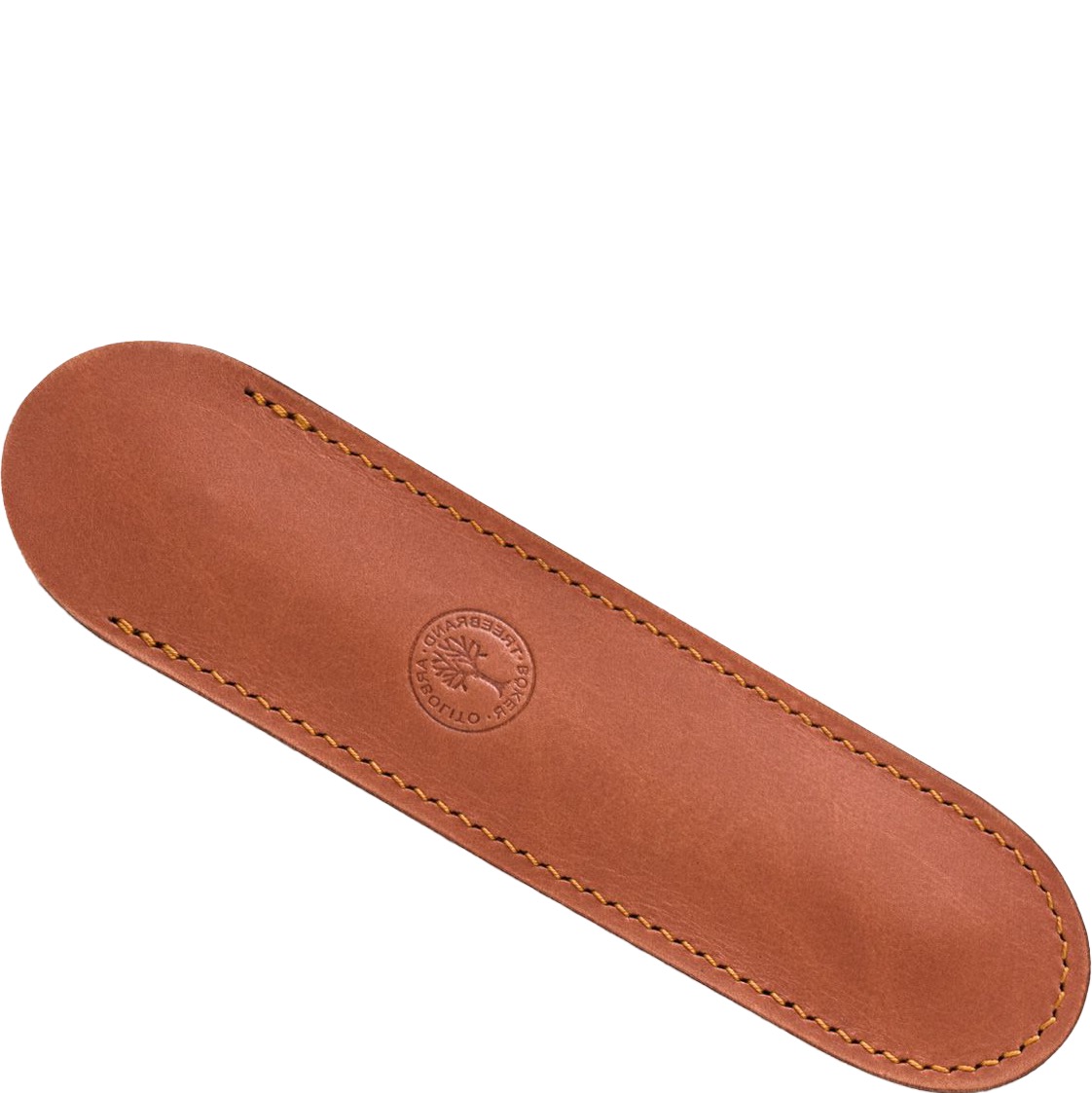 Böker Etui voor open scheermes bruin leder - 1.1 - 090013