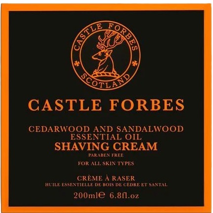 Castle Forbes Scheercrème Cedarwood Sandalwood 200ml - 1.3 - CF-03032