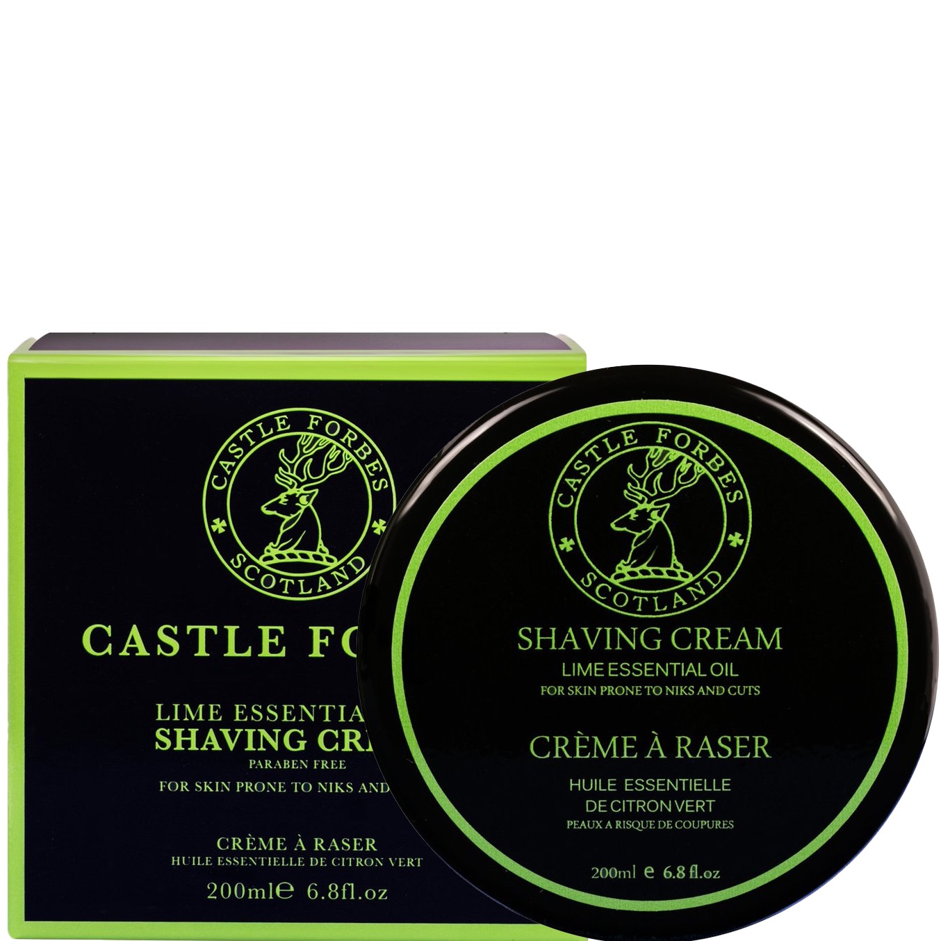 Castle Forbes Scheercrème Lime 200ml - 1.1 - CF-03031