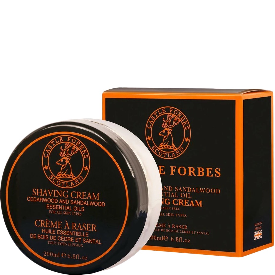 Castle Forbes Scheercrème Cedarwood Sandalwood 200ml - 1.5 - CF-03032