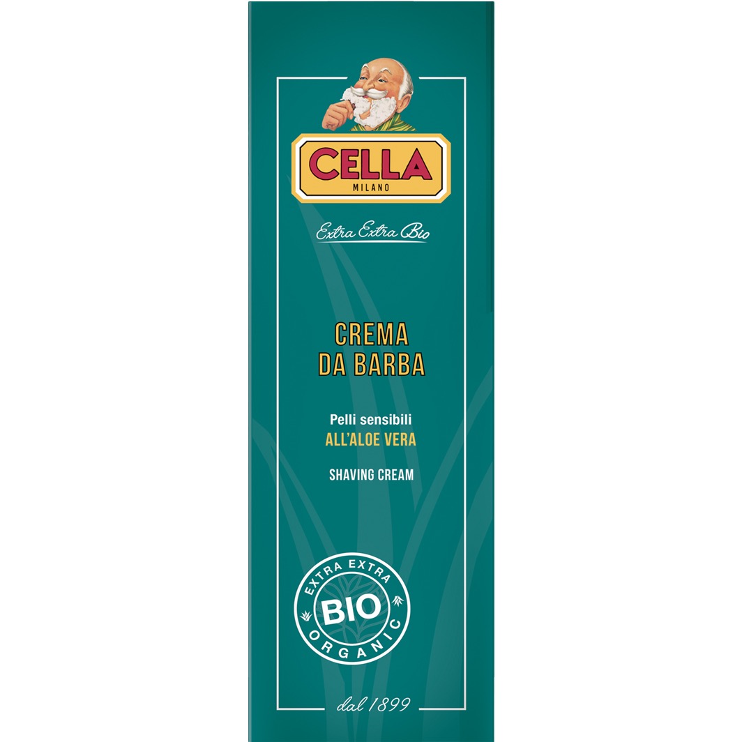 Cella Milano Scheercreme Tube Bio Aloe Vera 150ml - 2.1 - CM-57063