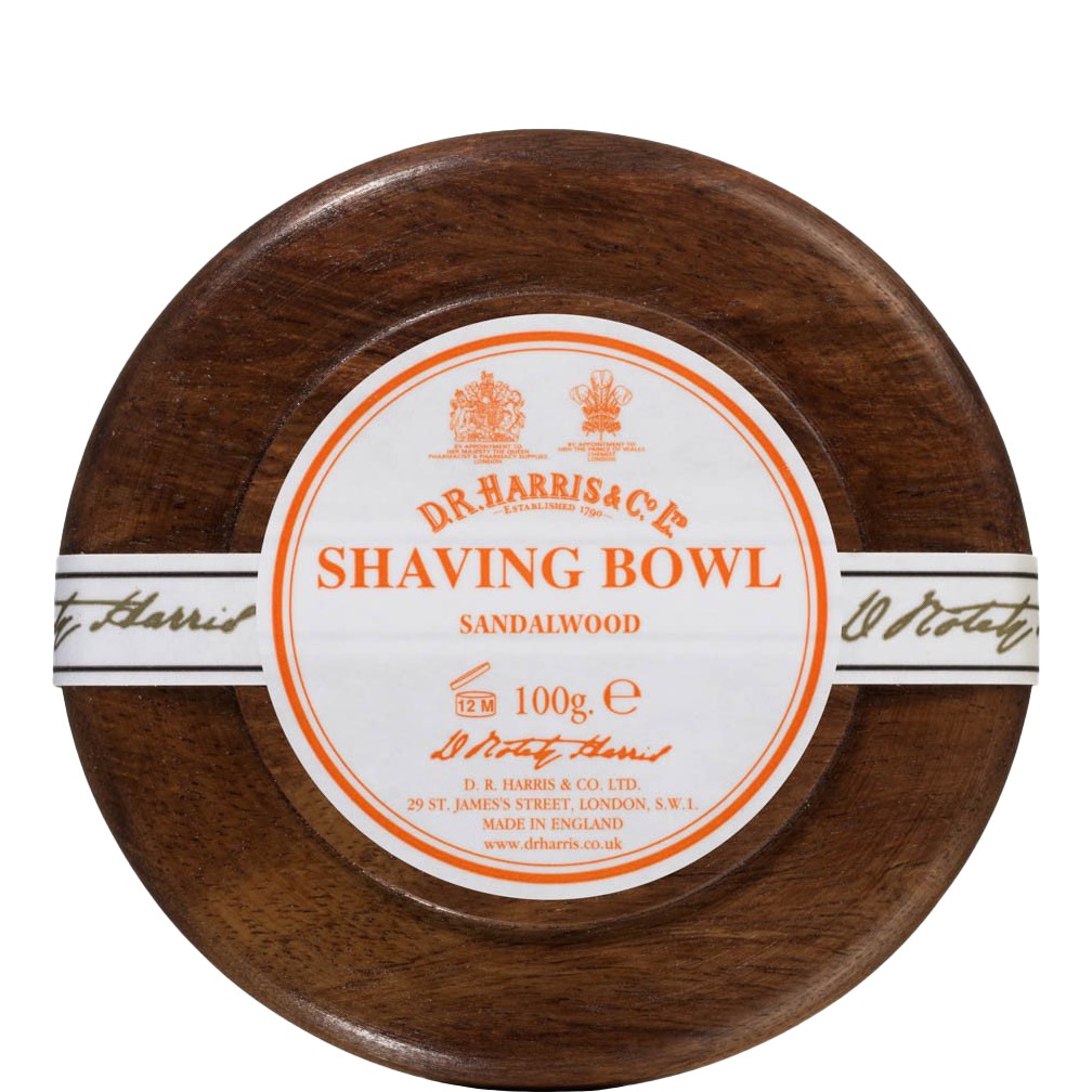 D.R. Harris Scheerzeep Wooden bowl Sandalwood 100g - 1.1 - DH-80103