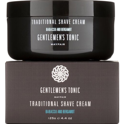 Gentlemens Tonic Scheercreme bowl Babassu en Bergamot 125ml - 2.1 - GT5002