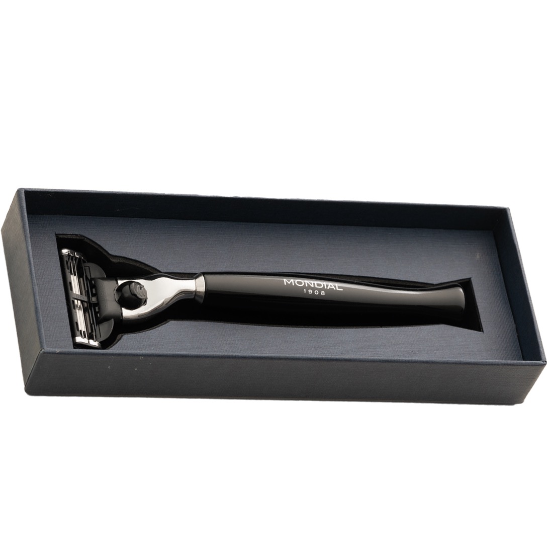 Mondial 1908 Scheermes Safety Razor Baylis ivoor - 3.1 - RAZ-BAY-SAF