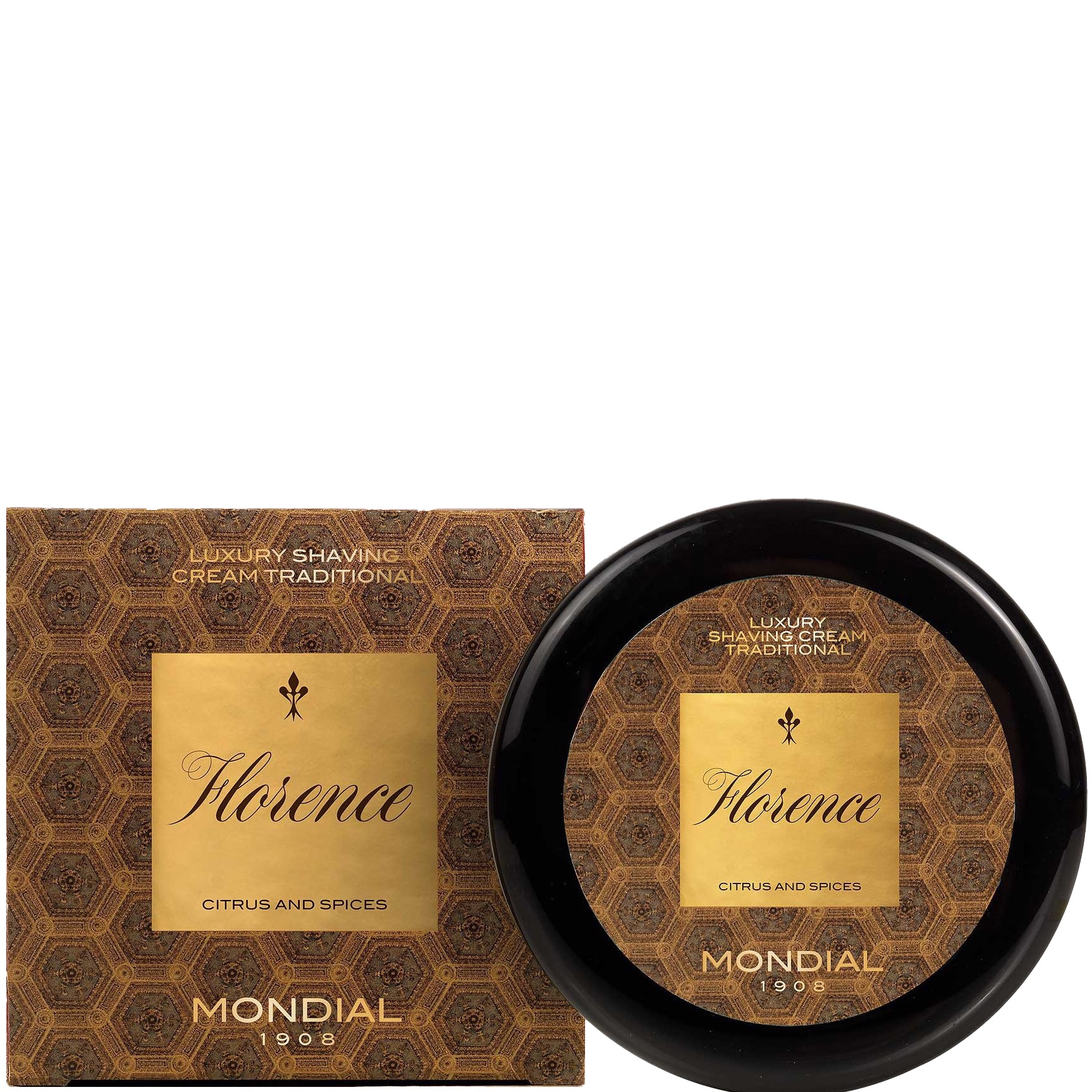 Mondial 1908 Scheerzeep Traditional Design Bowl Florence 150ml - 1.1 - CL-150-FLO