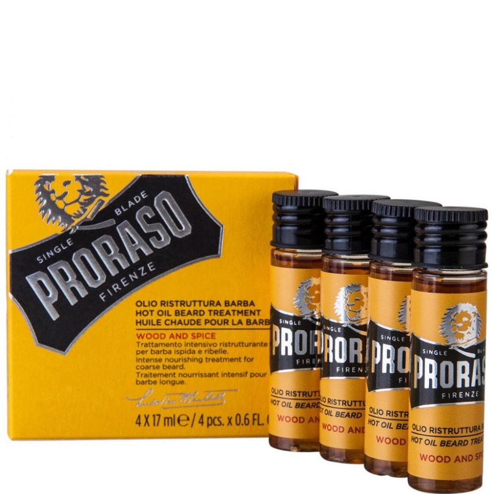 Proraso Baardolie Intensive Hot Wood en Spice 4x17ml - 1.1 - PRO-400790