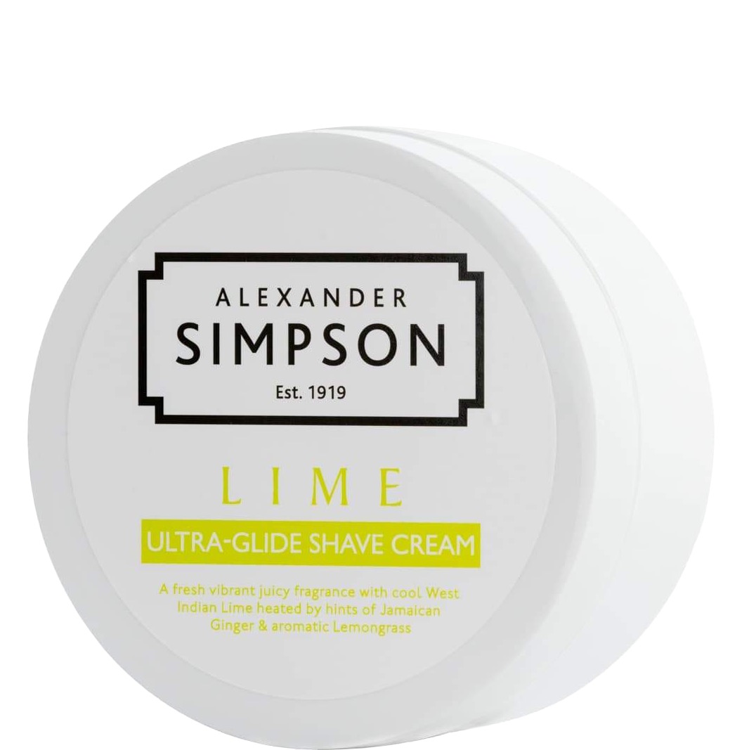 Simpsons Scheercrème Ultra-Glide Alexander Simpson Lime - 1.1 - SIM-S00002