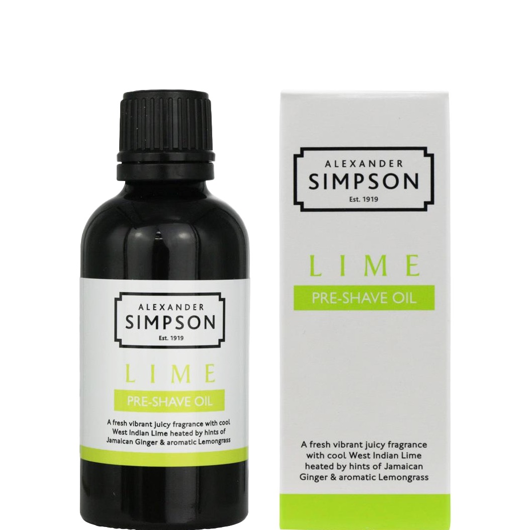 Simpsons Pre-shave olie Alexander Simpson Lime - 1.1 - SIM-00101