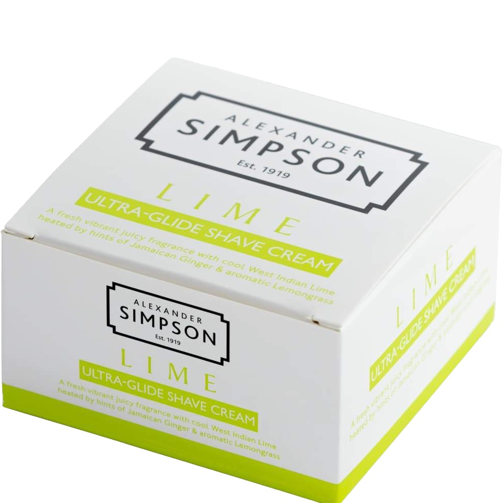 Simpsons Scheercrème Ultra-Glide Alexander Simpson Lime - 2.1 - SIM-S00002