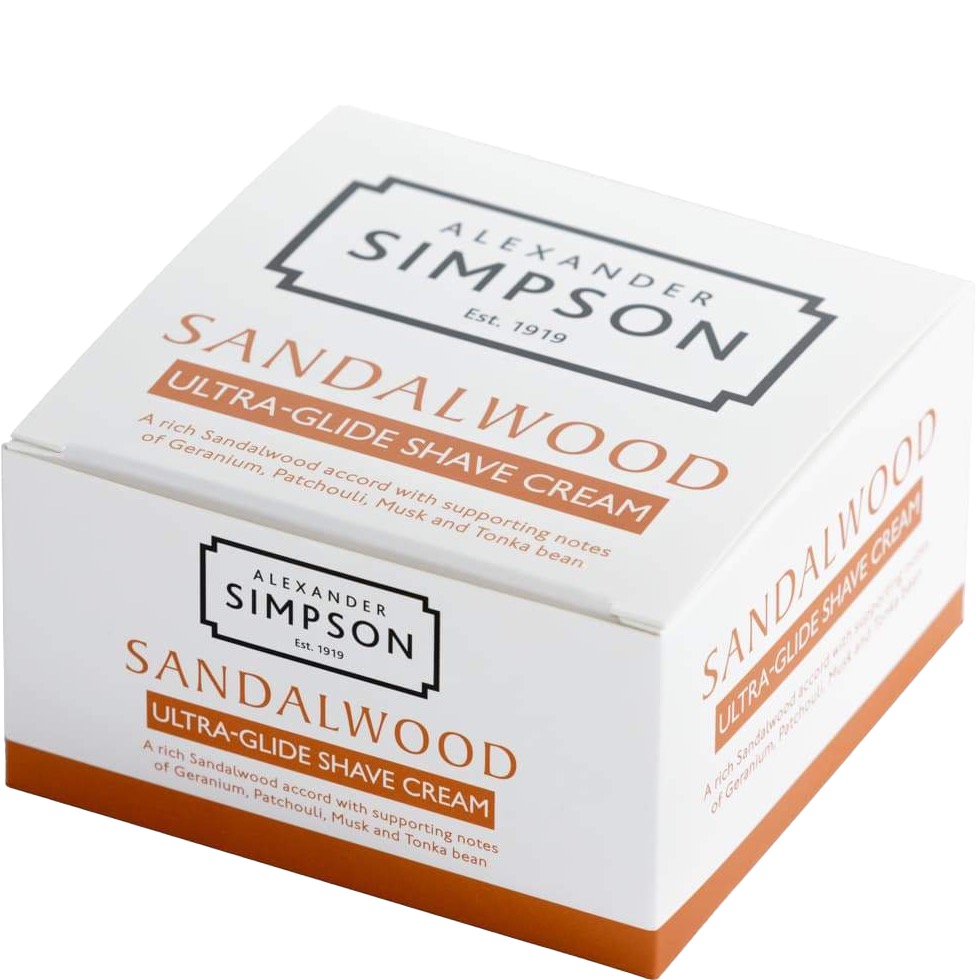 Simpsons Scheercrème Ultra-Glide Alexander Simpson Sandalwood - 2.1 - SIM-S00026