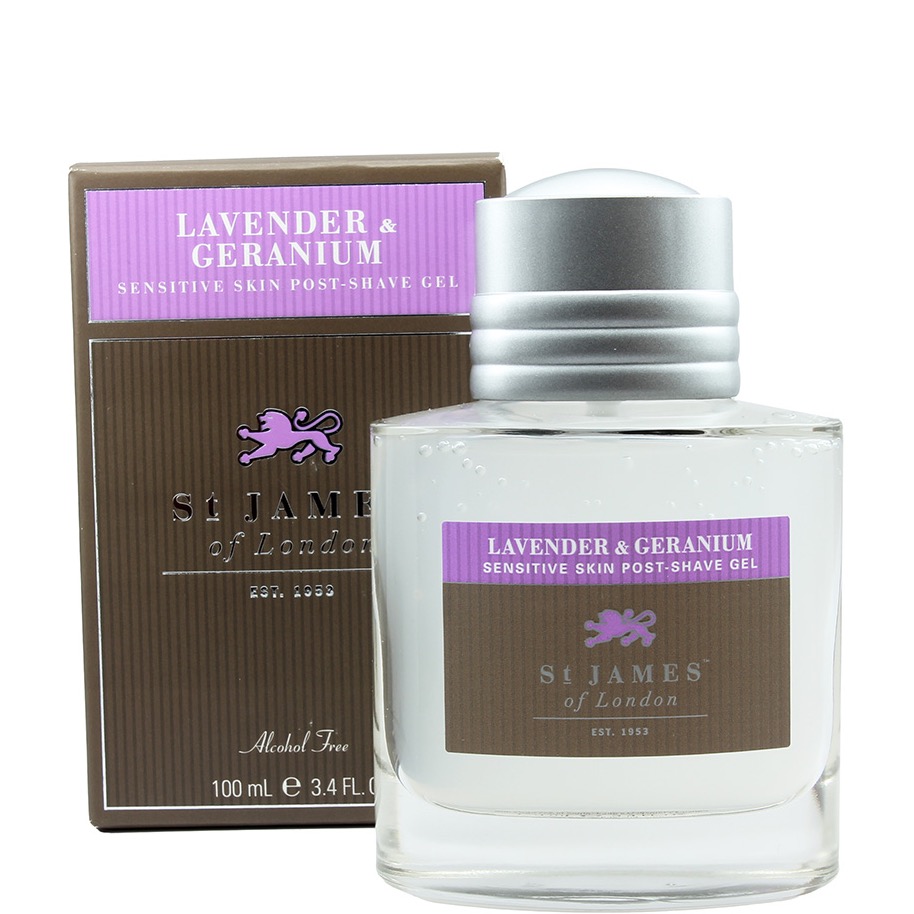 St James of London Aftershave Gel Lavender en Geranium 100ml - 1.1 - SJ-4521