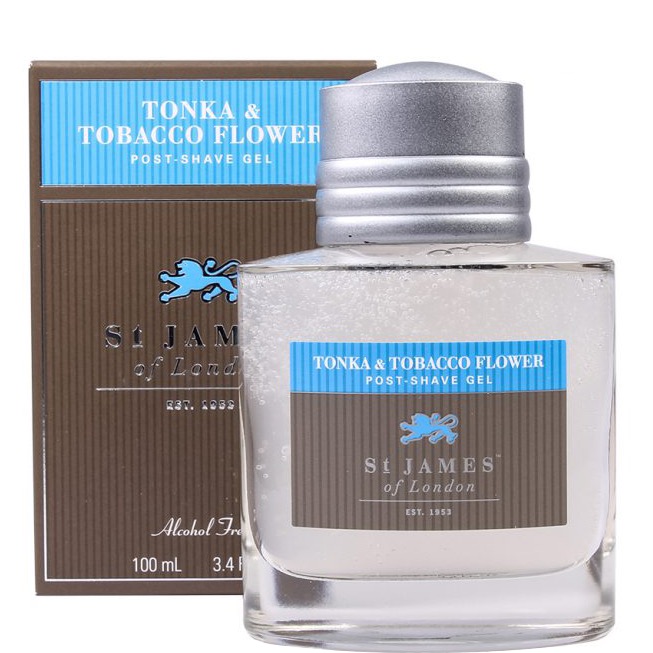 St James of London post shave gel Tonka en Tobacco Flower - 1.1 - SJ-8500