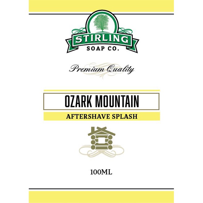 Stirling Soap Company Aftershave Splash Ozark Mountain - 2.1 - ST-12085