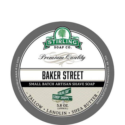 Stirling Soap Company Scheerzeep Baker Street -170ml - 1.1 - ST-11507