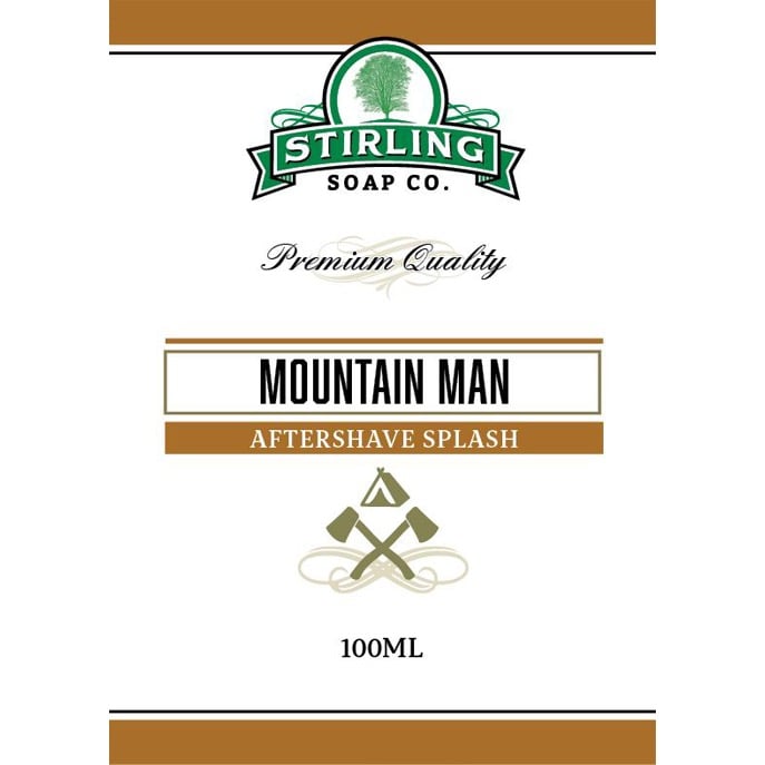 Stirling Soap Company Aftershave Splash Mountain Man - 2.1 - ST-12061