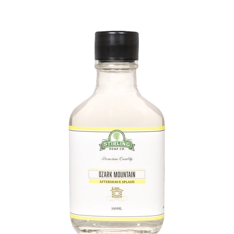 Stirling Soap Company Aftershave Splash Ozark Mountain - 1.1 - ST-12085