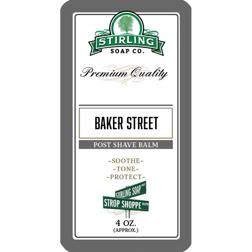 Stirling Soap Company Aftershave Balsem Baker Street - 2.1 - ST-12221