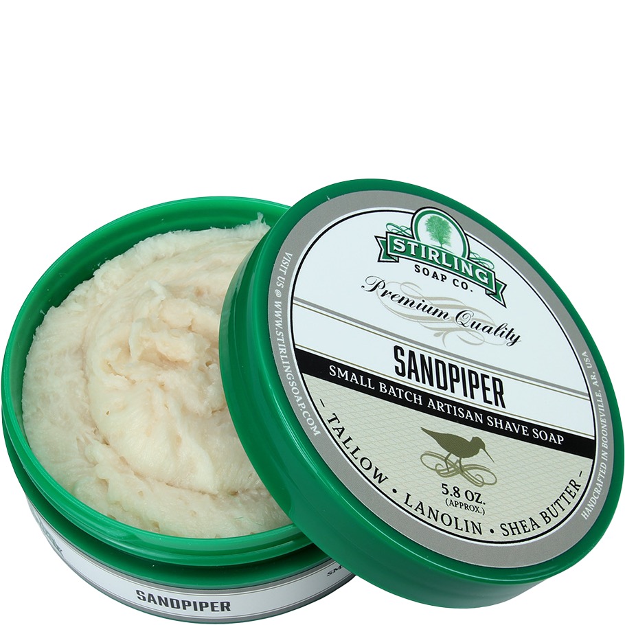 Stirling Soap Company Scheerzeep Sandpiper 170ml - 1.2 - ST-11767