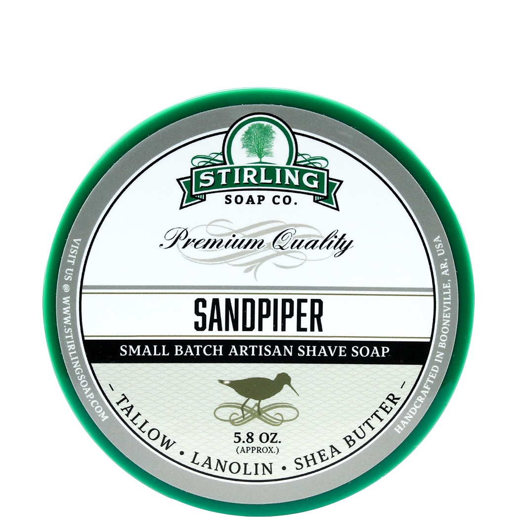Stirling Soap Company Scheerzeep Sandpiper 170ml - 1.1 - ST-11767