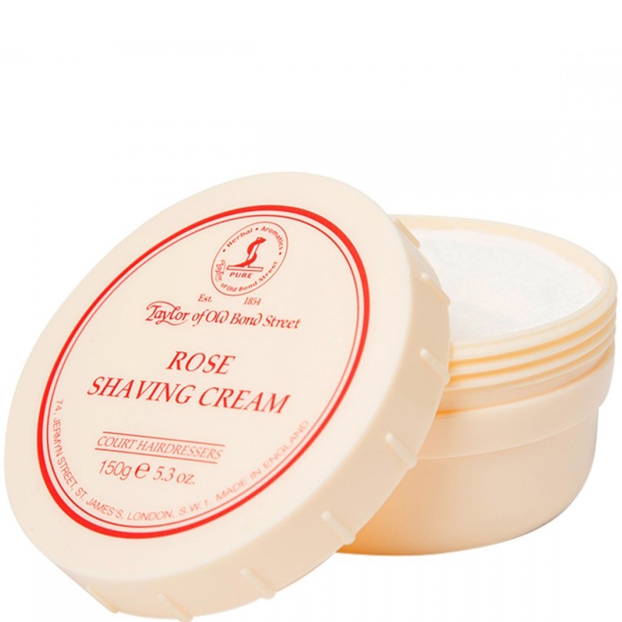 Taylor of Old Bond Street Scheercrème Rose 150gram - 1.2 - 01004