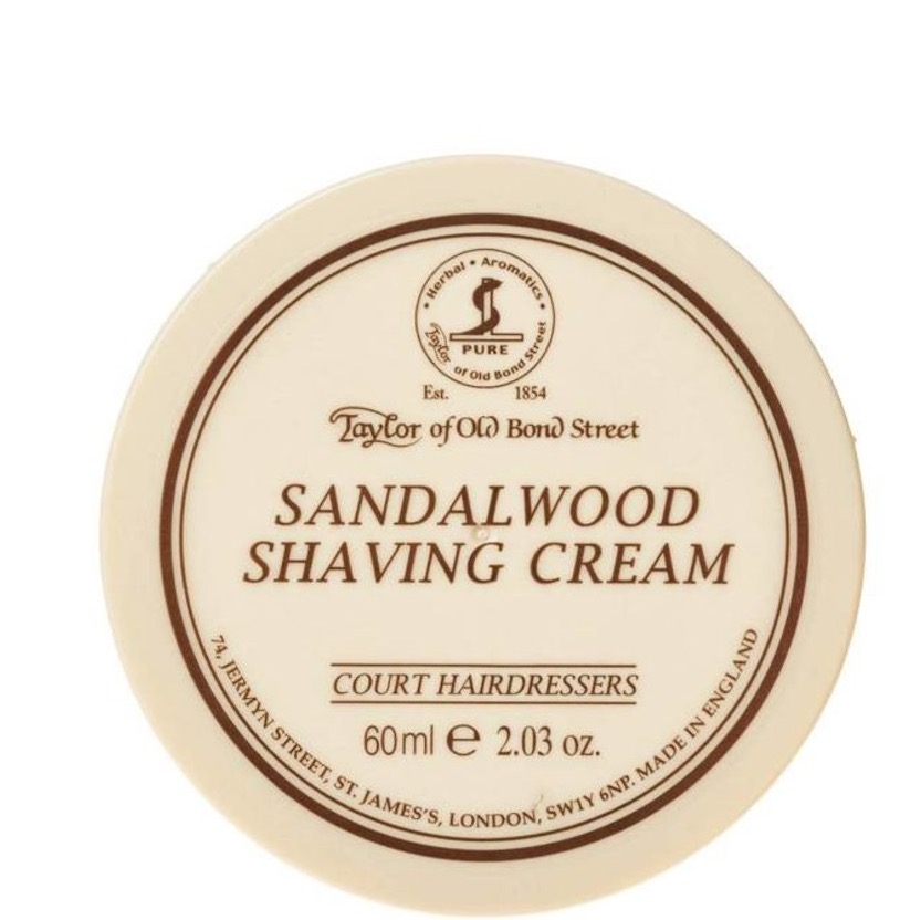 Taylor of Old Bond Street Scheercrème Sandalwood 60gram - 1.1 - 01023