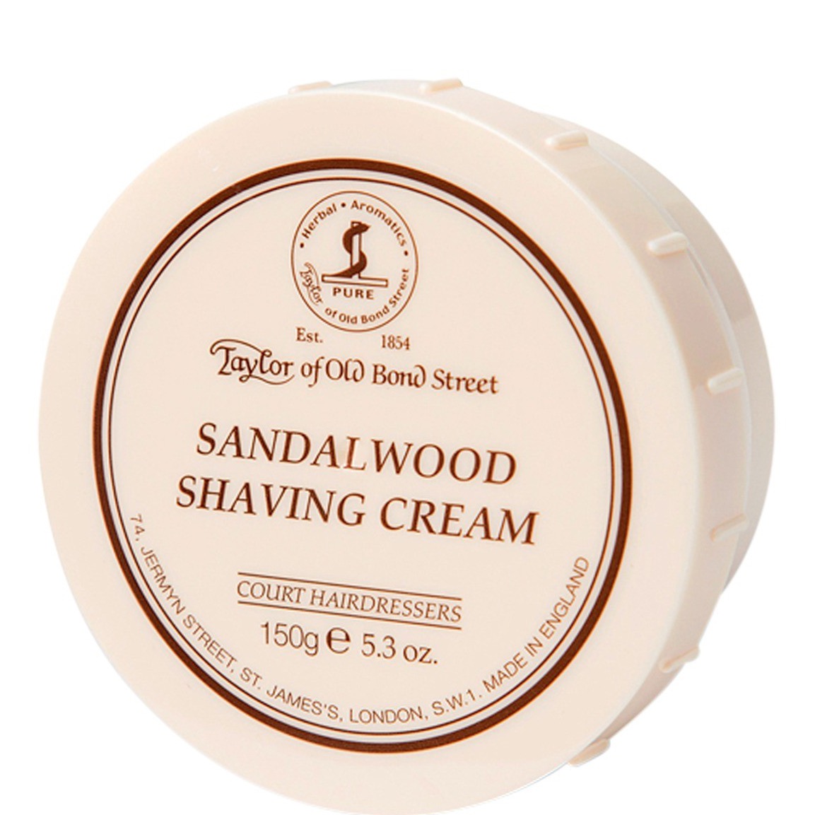 Taylor of Old Bond Street Scheercrème Sandalwood 150gram - 1.1 - 01001