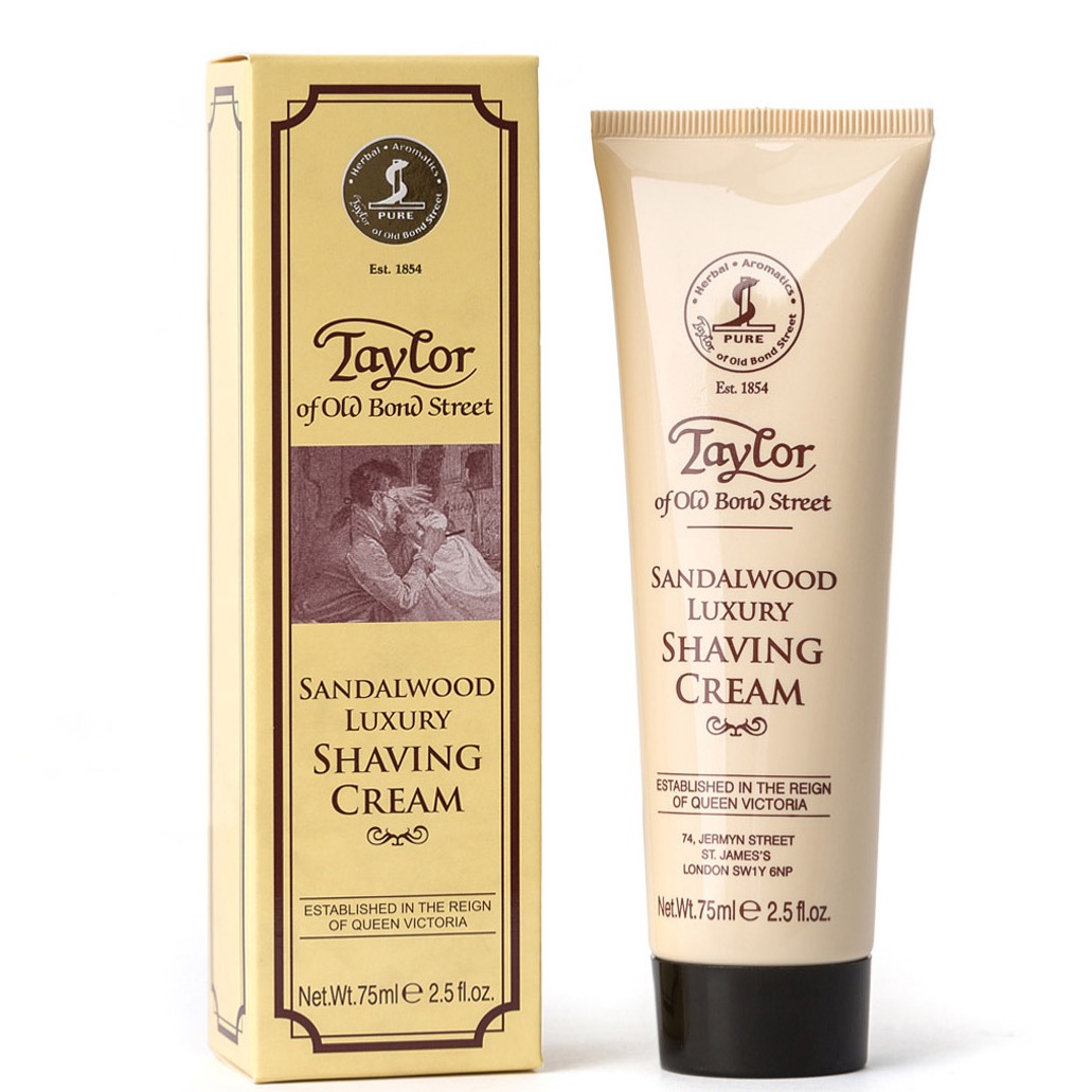 Taylor of Old Bond Street Scheercrème tube Sandalwood 75ml - 1.1 - 01025