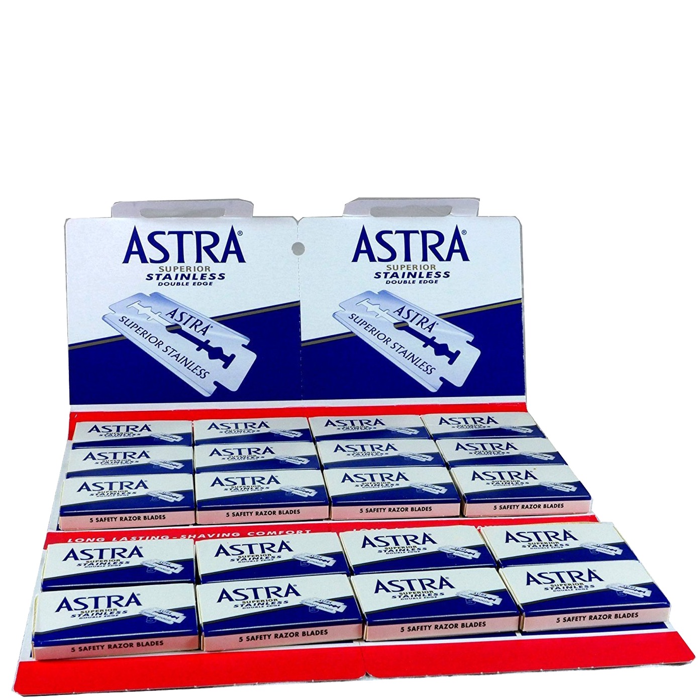 Astra Stainless grootverpakking double edge blades - 1.2 - 1PACK-ASTRA-STAINLESS