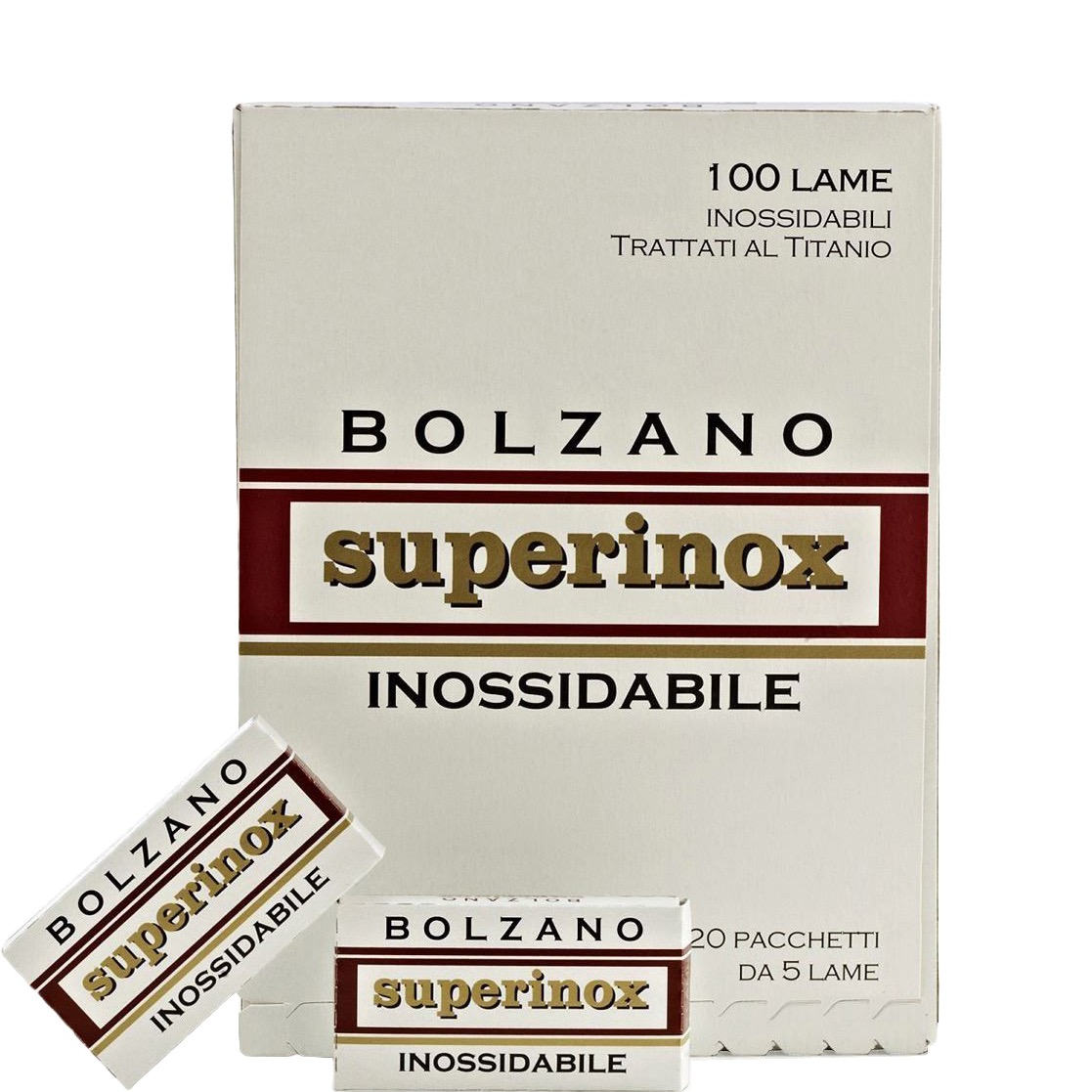 Bolzano Doos double edge blades - 1.1 - 1BOX-BOLZANO