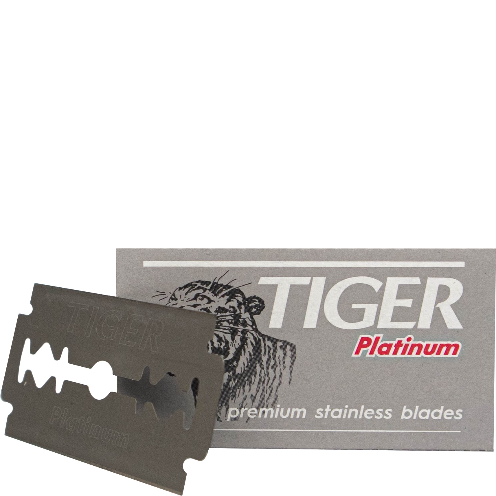 Tiger Platinum Double Edge Blades - 1.3 - DEB-TIGER-PLAT