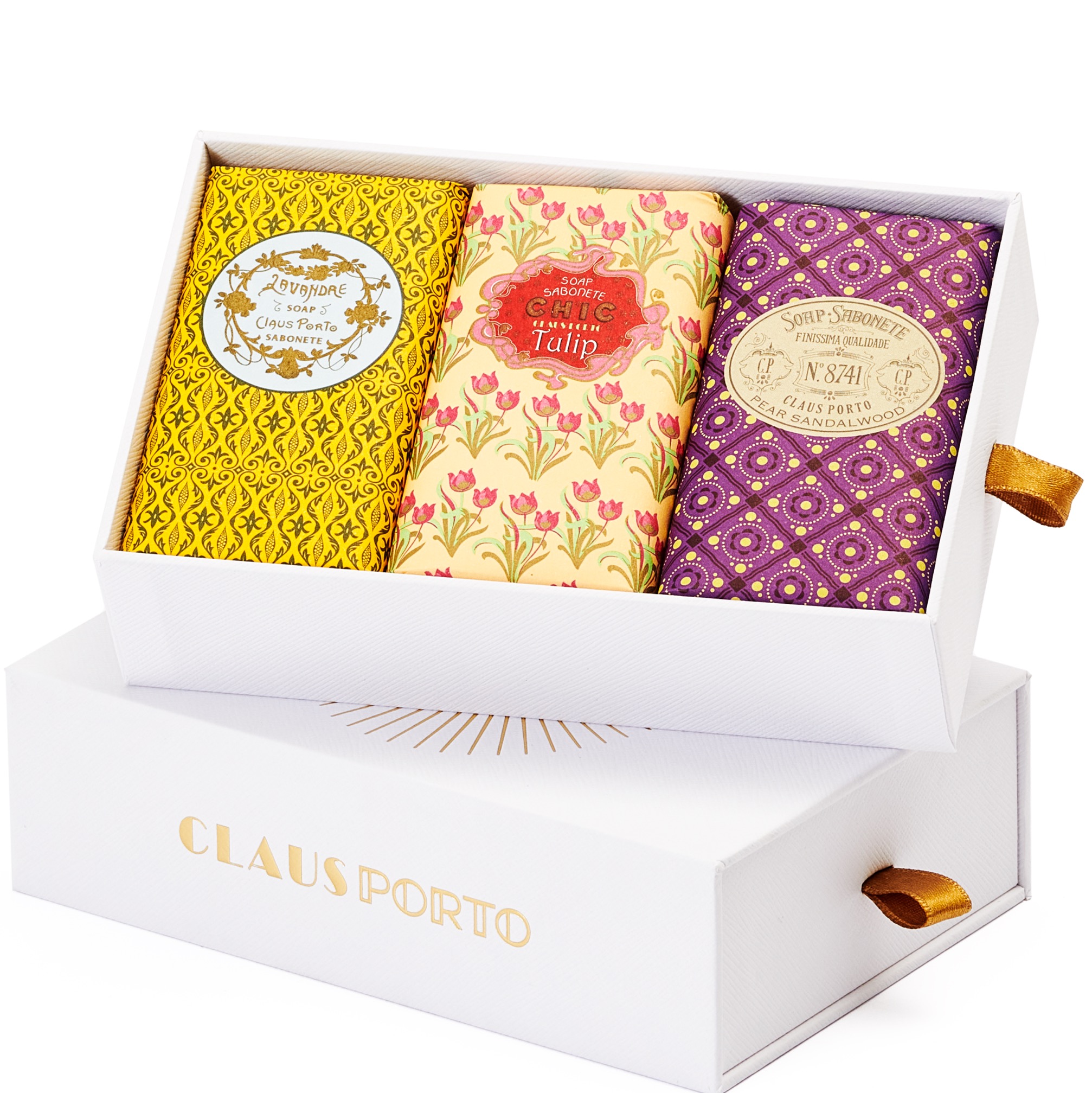 Claus Porto Gift Box Classico soaps 3x150 - 1.1 - CP-BXC304