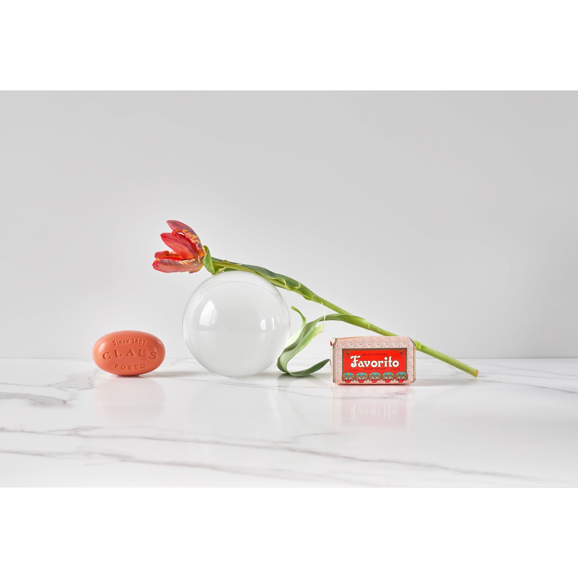 Claus Porto Mini Soap Favorito Red Poppy 50g - 4.1 - CP-MS107