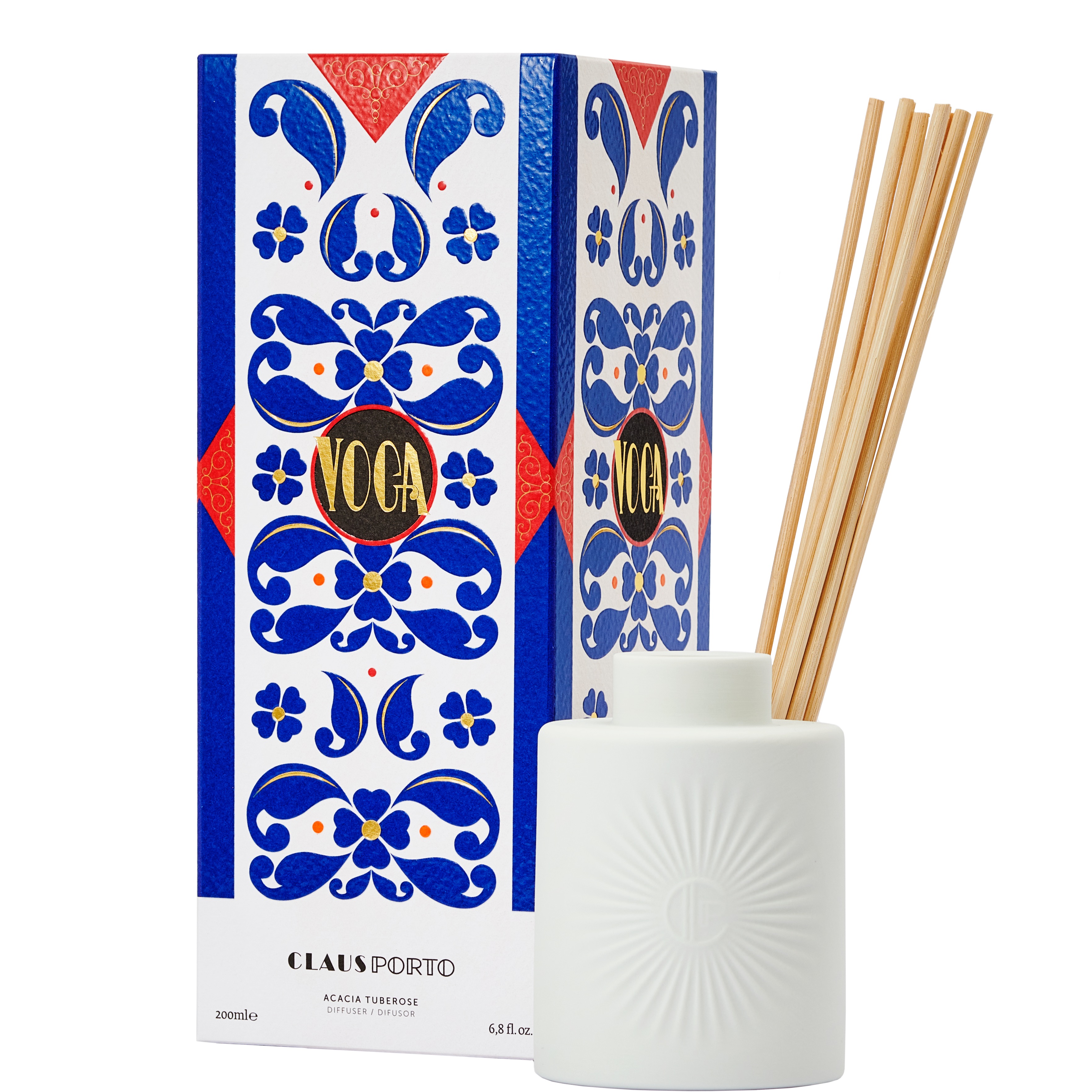 Claus Porto diffuser Voga Red Poppy 200ml - 1.1 - CP-DA209