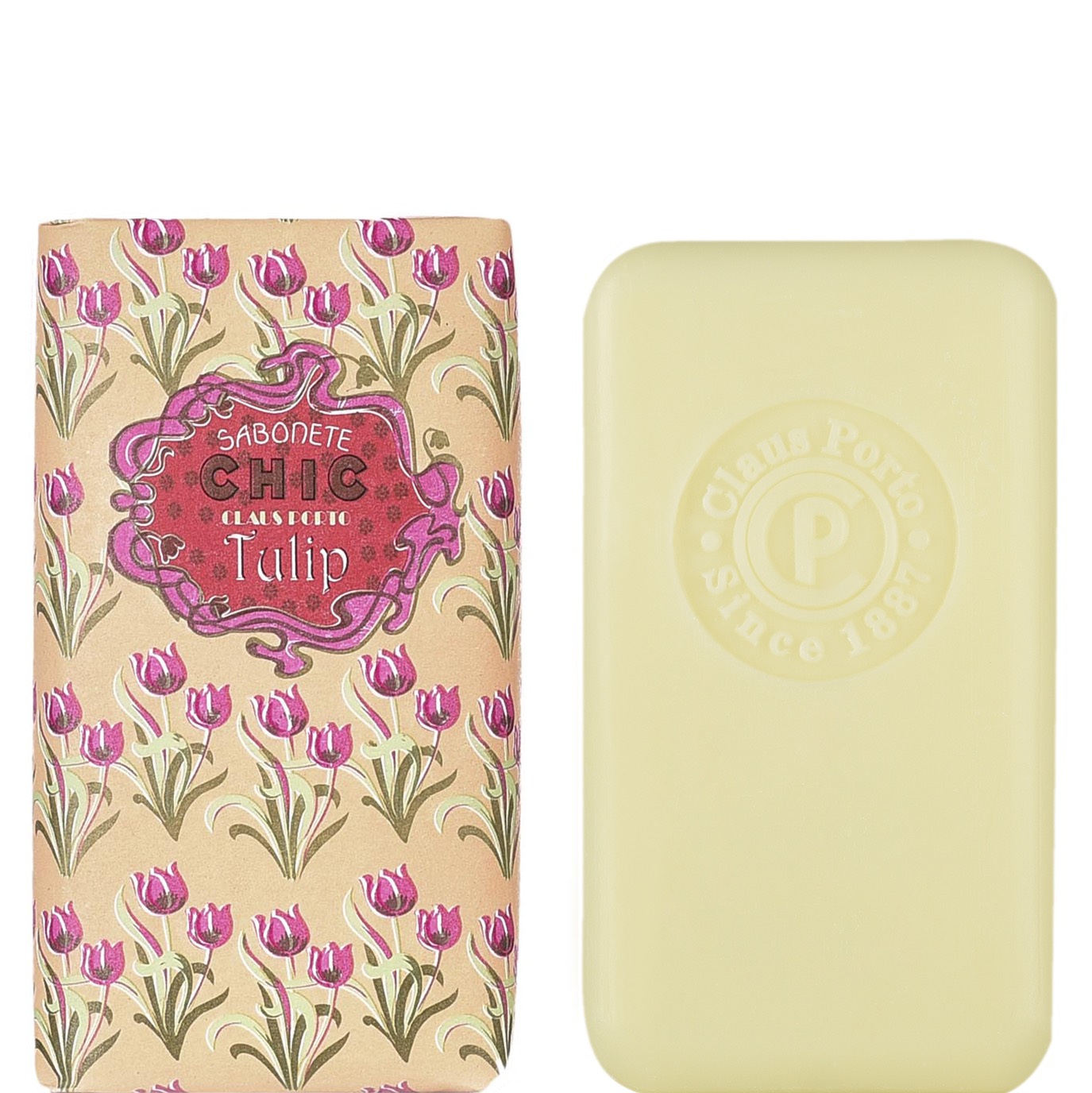 Claus Porto Mini Soap Bar Chic Tulip 50g - 1.1 - CP-FMS003