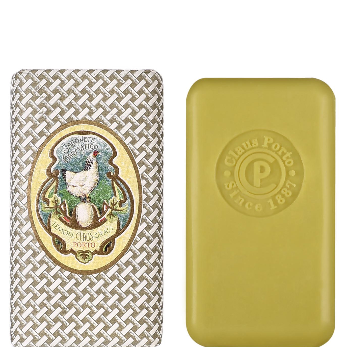 Claus Porto Mini Soap Bar Chicken Lemongrass 50g - 1.1 - CP-FMS010