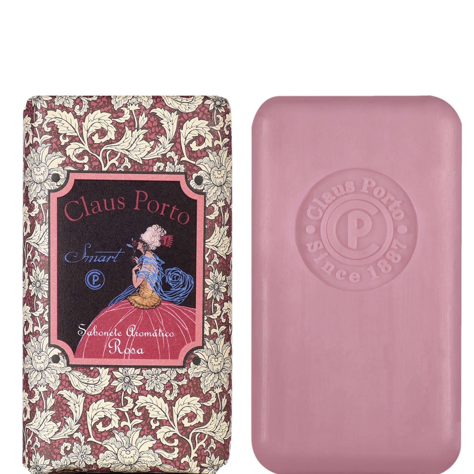 Claus Porto Mini Soap Bar Smart Rosa 50g - 1.1 - CP-FMS008