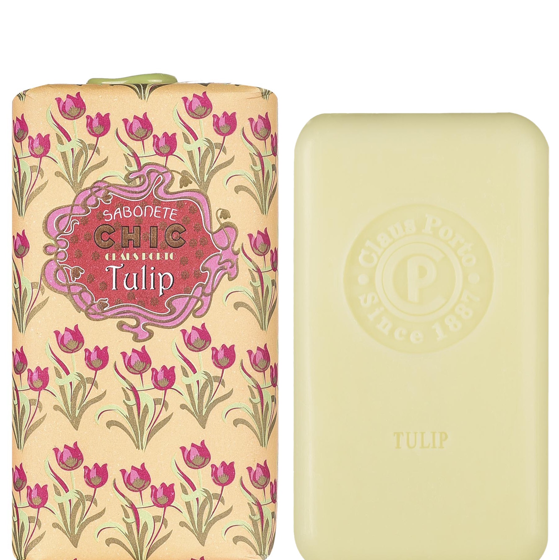 Claus Porto Soap Bar Chic Tulip 150g - 1.1 - CP-F003W