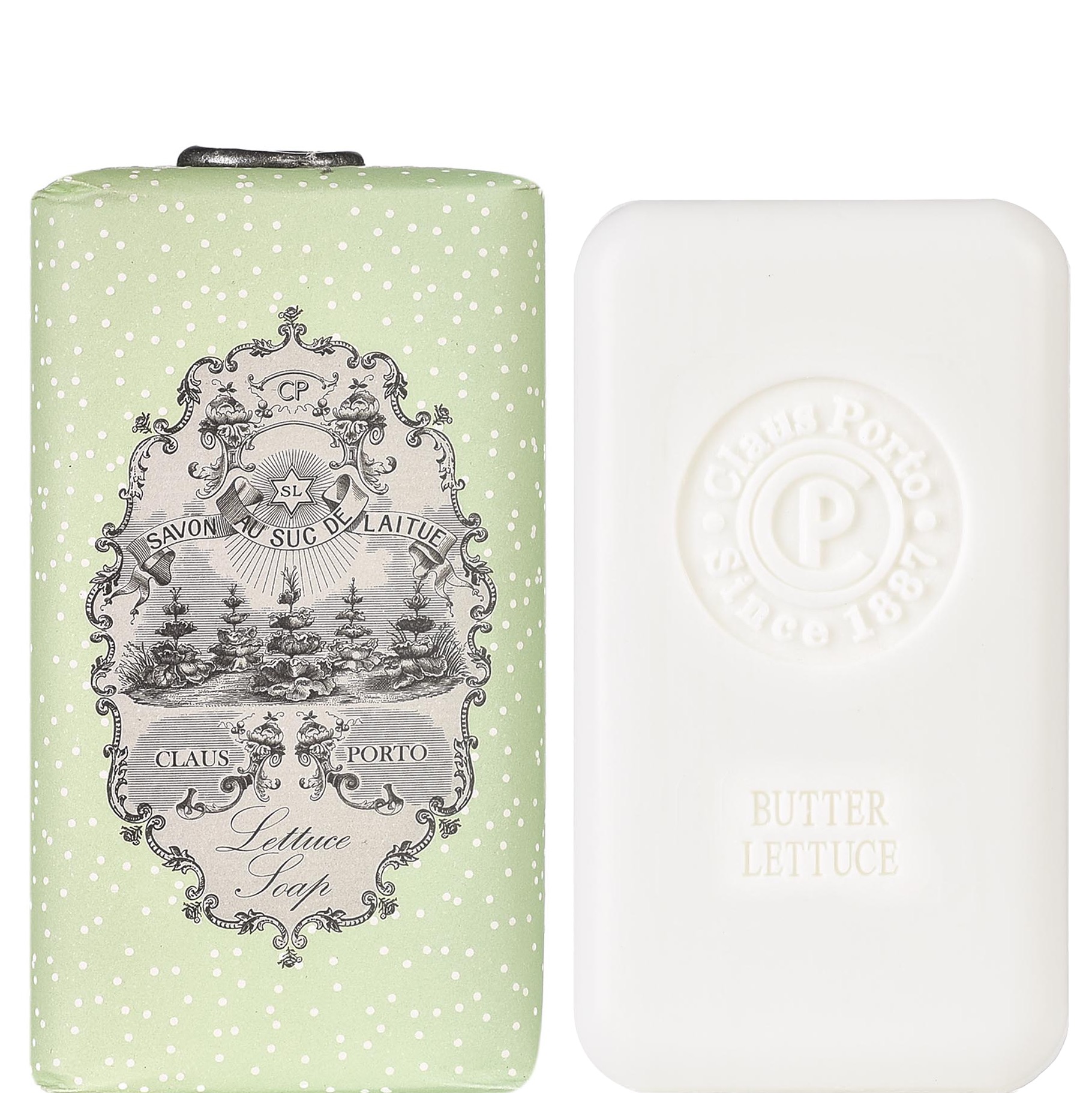 Claus Porto Soap Bar Spring Lettuce 150g - 1.1 - CP-C011W