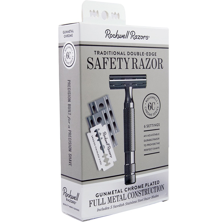 Rockwell Razors Safety Razor 6C Gun metal - 2.1 - RR-6C-GM