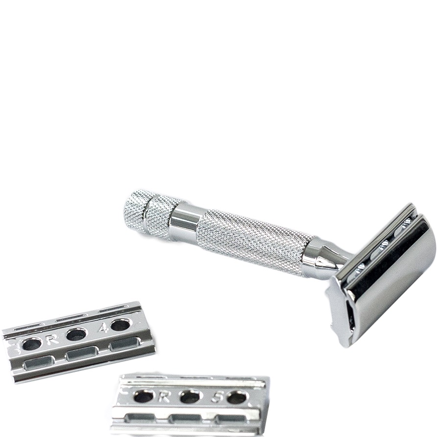 Rockwell Razors Safety Razor 6C White Chrome - 4.3 - RR-6C-WC