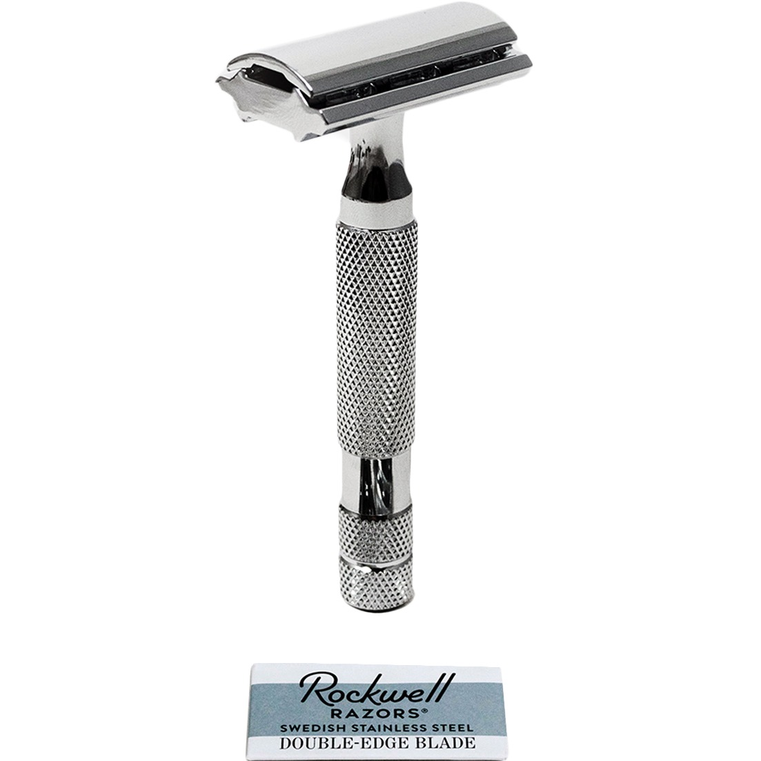 Rockwell Razors Safety Razor 2C White Chrome - 3.2 - RR-2C-WC